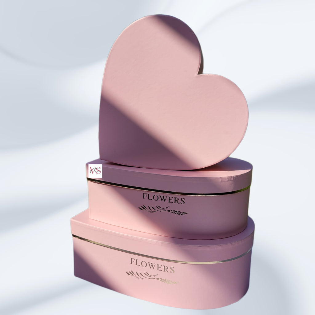 Caja En Forma De Corazon