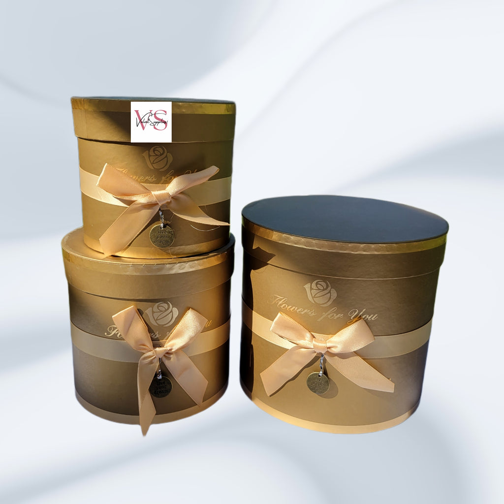 Cajas Redondas Con Liston