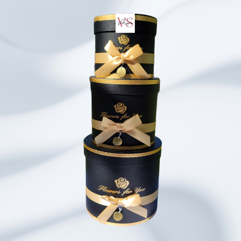 Cajas Redondas Con Liston