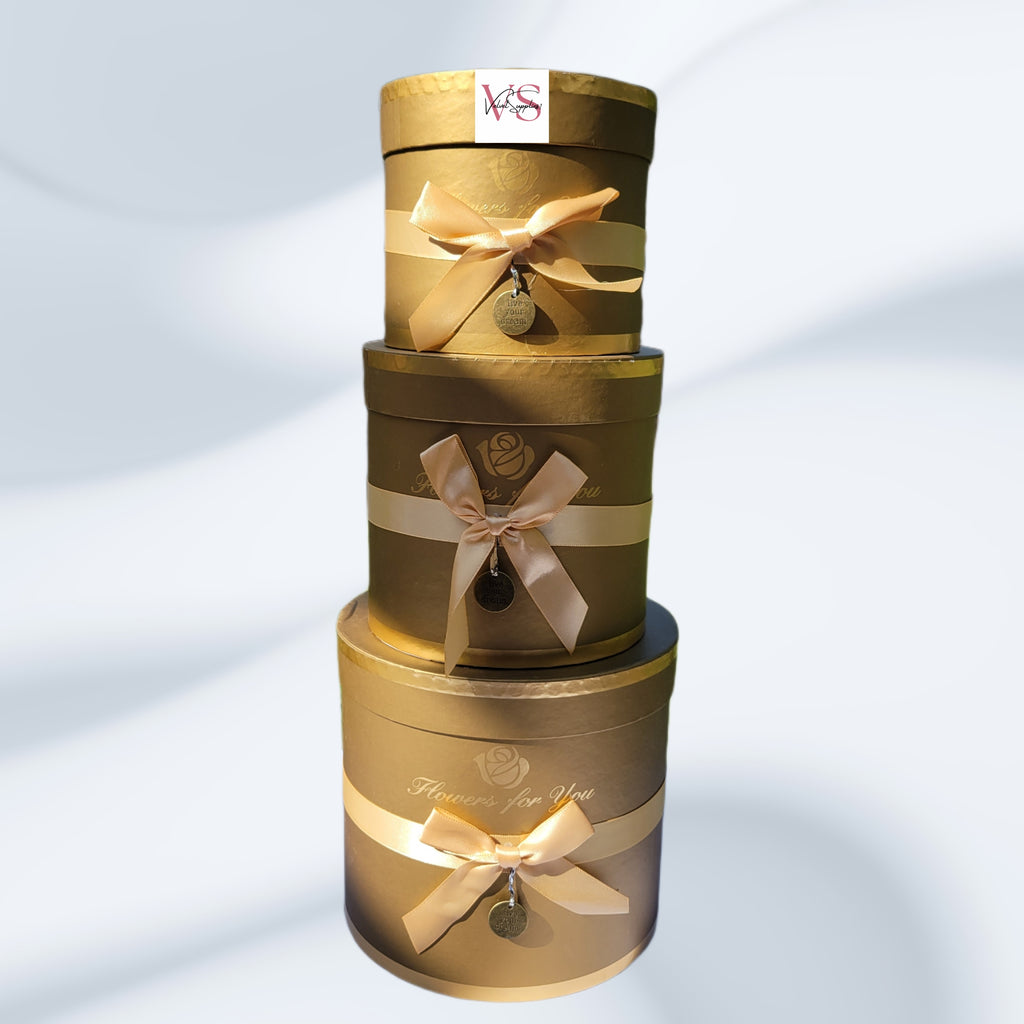 Cajas Redondas Con Liston