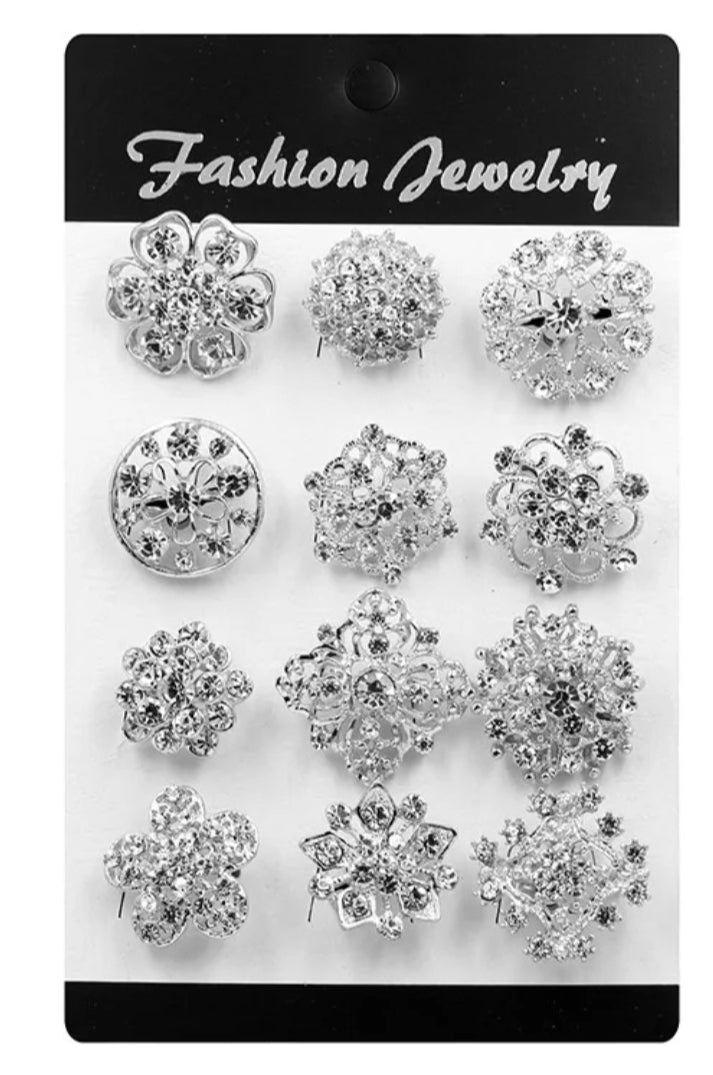 Broches de metal Chicos