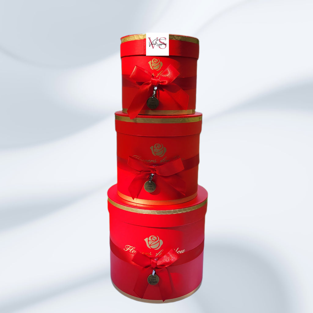 Cajas Redondas Con Liston