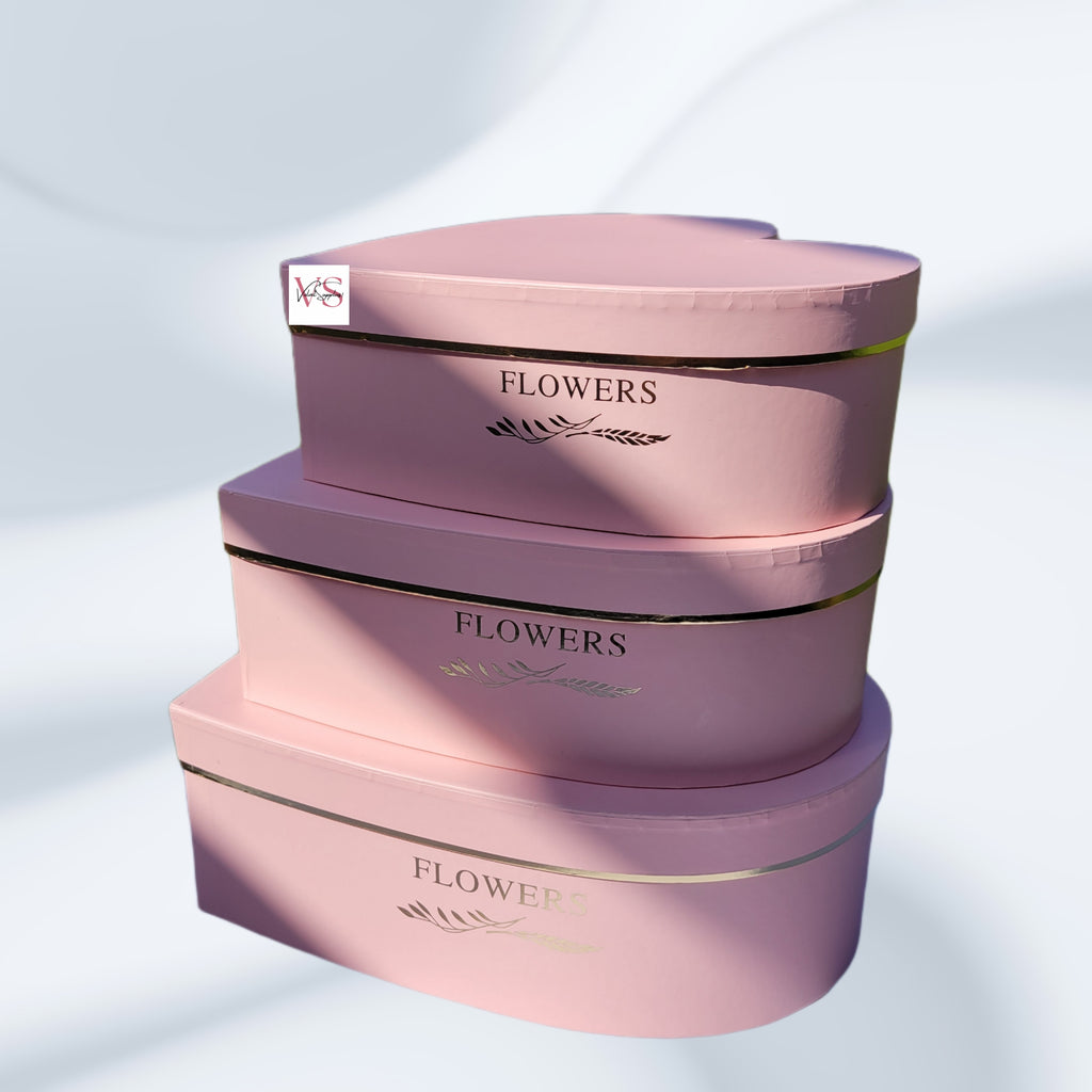 Caja En Forma De Corazon