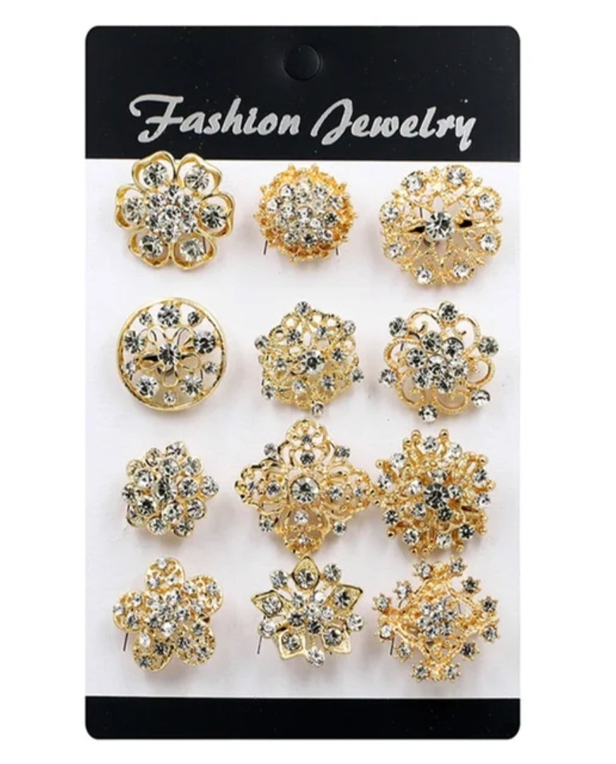 Broches de metal Chicos